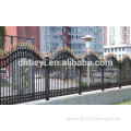 arc top hot-dip galvanized wrought iron security fence design